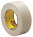 3M 361 Cloth Tape, 1/2 in Wd, 60 yd Lg, 6.4 mil Thick, White, Fiberglass Cloth, Silicone, Single-Sided
