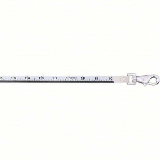 Lufkin CN1293SMEF59N Double Duty Oil Gauging Tape Measure 50 ft / 15 m, Swivel Snap Tip, Steel, Silver - KVM Tools Inc.KV4YRT1