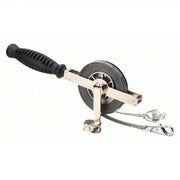 Lufkin CN1293SMEF59N Double Duty Oil Gauging Tape Measure 50 ft / 15 m, Swivel Snap Tip, Steel, Silver - KVM Tools Inc.KV4YRT1