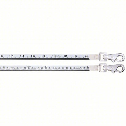 Crescent CN1295SF590N Double Duty Oil Gauging Tape Measure 75 ft, Swivel Snap Tip, Steel, SAE, Silver - KVM Tools Inc.KV4YRT5