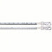 Crescent CN1295SF590N Double Duty Oil Gauging Tape Measure 75 ft, Swivel Snap Tip, Steel, SAE, Silver - KVM Tools Inc.KV4YRT5
