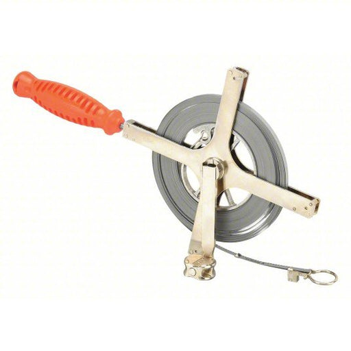 Crescent Lufkin C2276DN Derrick Tape Measure 100 ft, Ring Tip, Steel, SAE, 100 ft Blade Lg (SAE), Silver - KVM Tools Inc.KV4YRV1