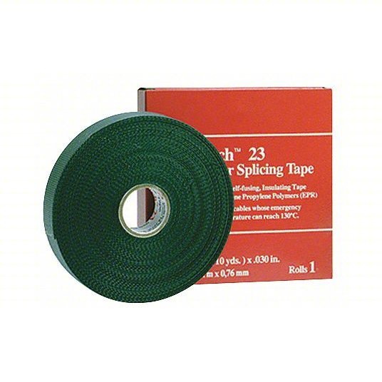3M 23 - 3/4X30FT Insulating Electrical Tape High - Volt, Scotch®, Rubber, 3/4 in x 10 yd, 30 mil Tape Thick - KVM Tools Inc.KV4YT75