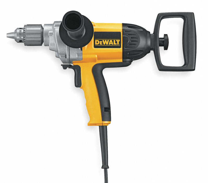 DEWALT DW130V Drill, 1/2 in Chuck Size, Keyed, 550 RPM No Load Speed, 9 A Current