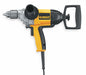 DEWALT DW130V Drill, 1/2 in Chuck Size, Keyed, 550 RPM No Load Speed, 9 A Current