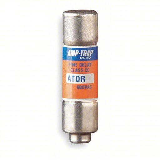 Mersen ATQR10 UL Class CC Fuse Time Delay, 10 A, ATQR, Cylindrical Body, Nonindicating, 300V DC - KVM Tools Inc.KV4ZCF7