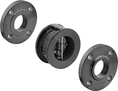 McMaster 5023K31 Flange - Mount Check Valve Cast Iron, 2 Pipe Size - KVM Tools Inc.KV5023K31