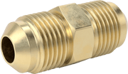 McMaster 50635K514 45 Degree Flared Fitting for Copper and Brass Tubing, Straight Connector for 3/8" Tube OD