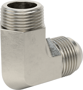 McMaster 50715K187 37 Degree Flared Fitting for Stainless Steel Tubing 90 Degree Adapter for 3/4" Tube OD x 3/4 NPT Male - KVM Tools Inc.KV50715K187