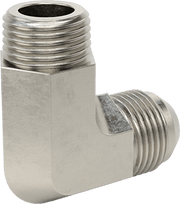 McMaster 50715K289 37 Degree Flared Fitting for Stainless Steel Tubing 90 Degree Adapter for 5/8" Tube OD x 1/2 NPT Male - KVM Tools Inc.KV50715K289
