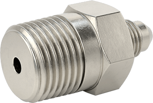 McMaster 50715K365 37 Degree Flared Fitting for Stainless Steel Tubing Straight Adapter for 1/4" Tube OD x 1/2 NPT Male - KVM Tools Inc.KV50715K365