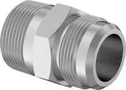 McMaster 50715K122 37 Degree Flared Fitting for Stainless Steel Tubing Straight Adapter for 1.25" Tube OD x 1 - 1/4 NPT Male - KVM Tools Inc.KV50715K122