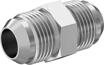 McMaster 50715K264 37 Degree Flared Fitting for Stainless Steel Tubing Straight Connector for 3/4" Tube OD - KVM Tools Inc.KV50715K264