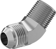 McMaster 50715K652 37 Degree Flared Fitting for Stainless Steel Tubing 45 Degree Adapter for 5/8" Tube OD x 1/2 NPT Male - KVM Tools Inc.KV50715K652