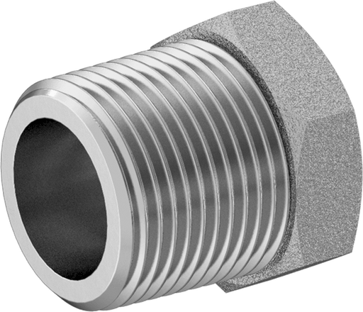McMaster 50925K358 Compact Extreme - Pressure Steel Pipe Fitting Bushing Adapter, 3/4 NPTF Male x 1/2 NPTF Female - KVM Tools Inc.KV50925K358