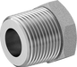McMaster 50925K362 Compact Extreme - Pressure Steel Pipe Fitting Bushing Adapter, 1 NPTF Male x 1/2 NPTF Female - KVM Tools Inc.KV50925K362