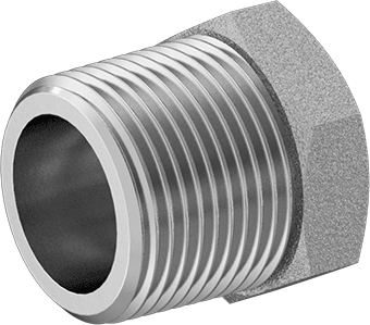 McMaster 50925K364 Compact Extreme - Pressure Steel Pipe Fitting Bushing Adapter, 1 NPTF Male x 3/4 NPTF Female - KVM Tools Inc.KV50925K364