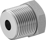 McMaster 50925K532 Compact Extreme - Pressure Steel Pipe Fitting Bushing Adapter, 1 NPTF Male x 1/4 NPTF Female - KVM Tools Inc.KV50925K532