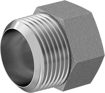 McMaster 50925K589 Compact Extreme - Pressure Steel Pipe Fitting Bushing Adapter, 1 - 1/2 NPTF Male x 1 NPTF Female - KVM Tools Inc.KV50925K589