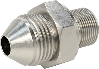 McMaster 5097K103 37 Degree Flared Fitting for Stainless Steel Tubing Straight Adapter for 3/4" Tube OD x 3/4 BSPP Male - KVM Tools Inc.KV5097K103