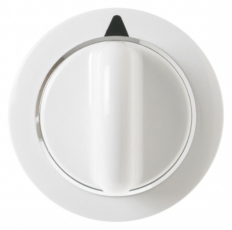GE WE01X20374 Dryer Timer Knob, White, 2-3/4 x 1-1/2 in