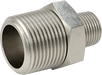 McMaster 51205K149 Extreme - Pressure 316 Stainless Steel Pipe Fitting Straight Reducer with Hex Body, 1 x 1/2 NPTF Male - KVM Tools Inc.KV51205K149