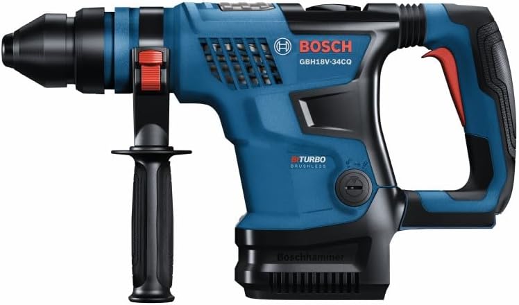 Bosch GBH18V-34CQN Cordless Rotary Hammers, 8.0 Ah, 18.0V