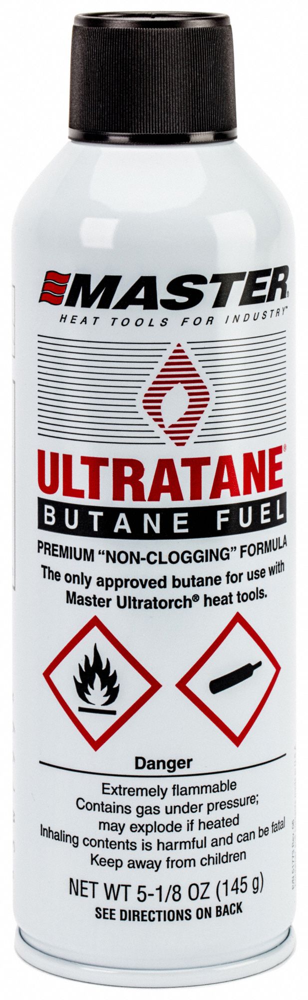 Master Appliance 51773 Butane Refill Canister, Butane, 5.13 fl oz