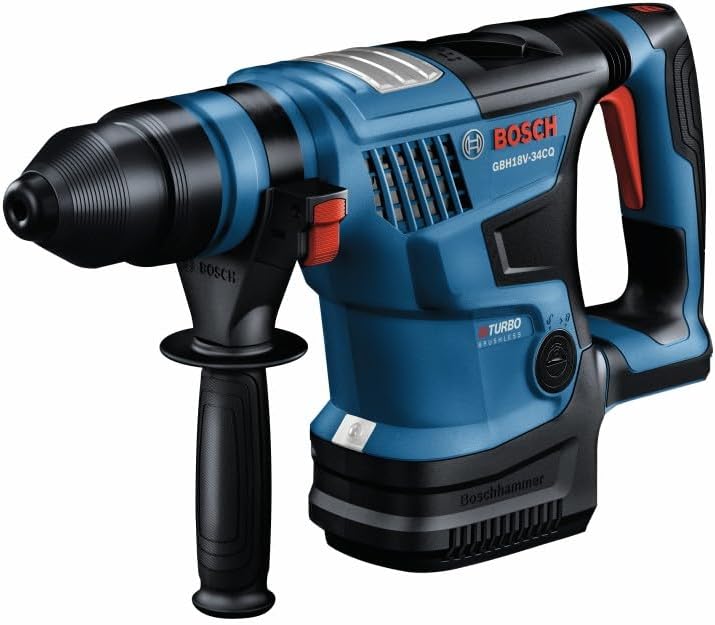 Bosch GBH18V-34CQN Cordless Rotary Hammers, 8.0 Ah, 18.0V