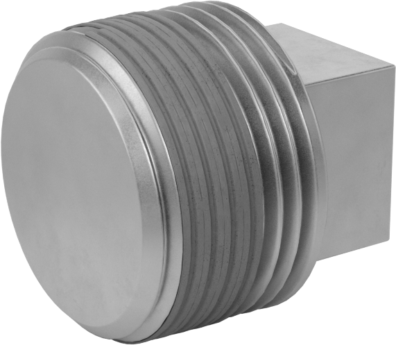 McMaster 5245N25 Low-Pressure Steel Pipe Fitting with Sealant, Plug, External Square Drive, 3/4 NPT Male, Class 150