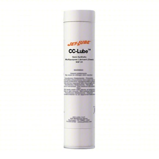 Jet-Lube 70550 General Purpose Lubricant CC-Lube, 14 oz, Cartridge, H1 Food Grade, NLGI 1.5 - KVM Tools Inc.KV5CHP8