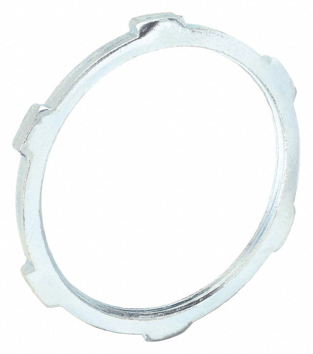 Raco 1008 Locknut for Threaded RMC/IMC, Steel, 2 in