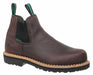 Georgia Boot GR530 Men's Chelsea Work Boot, Size 8 M, Soggy Brown