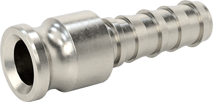McMaster 53015K61 316 Stainless Steel Cam - and - Groove Hose Coupling Straight Plug, 3/4 Coupling Size x for 3/4" Hose ID - KVM Tools Inc.KV53015K61