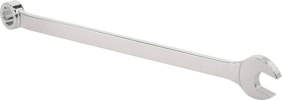 McMaster 5304A52 12-Point Opening Combination Wrench, 5/16" Size, 5-3/4" Overall Length