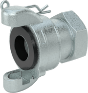 McMaster 5344K31 Twist-Claw Hose Coupling, Iron, 3/4 NPT Female End