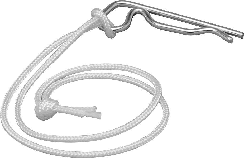 McMaster 5344K81 Safety Clip with Lanyard for Twist-Claw Hose Coupling