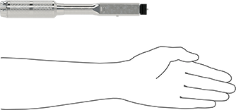 McMaster 5347A127 Changeable - Head Torque Wrench Adjustable, 4 N - M to 20 N - M Torque Range - KVM Tools Inc.KV5347A127