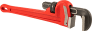 McMaster 5357A124 Pipe Wrench with Straight 2 in Maximum Capacity Jaw, 12 in Long, Red - Painted Iron - KVM Tools Inc.KV5357A124
