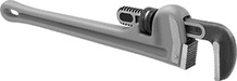 McMaster 5357A126 Pipe Wrench with Straight 2 - 1/2" Capacity Jaw, 18" Long, Red Painted Iron - KVM Tools Inc.KV5357A126