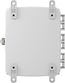 McMaster 5376K428 Versa - Mount Polycarbonate Washdown Enclosure Corrosion - Resistant, White, Quick - Release, 10 - 9/16" X5 - 5/16" - KVM Tools Inc.KV5376K428