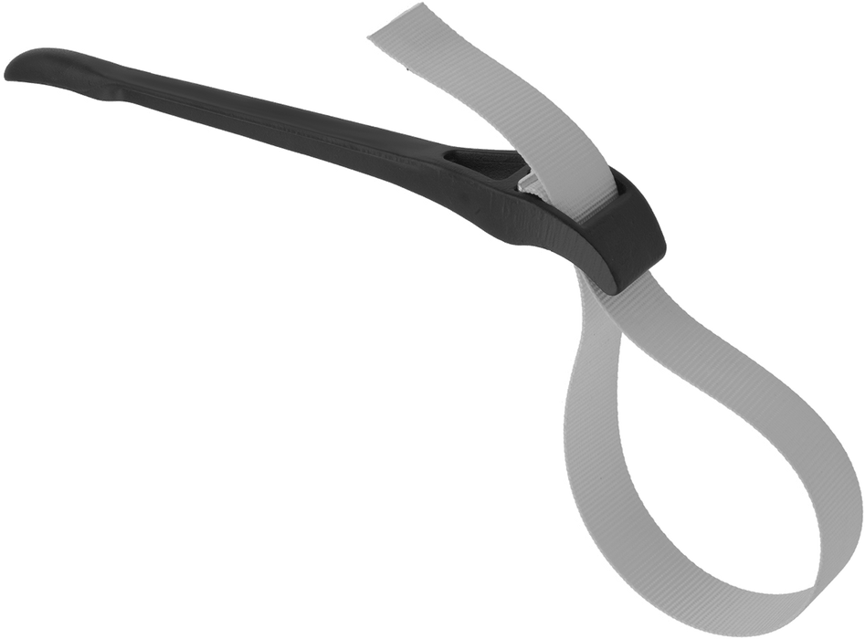 McMaster 5378A2 Strap Wrench, for 1-1/4" to 6-1/2" OD, 18" Long Iron Handle