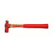 Proto J1316PD Hammer Wood, Steel, 16 oz Head Wt, 1 1/4 in Face Dia, 15 in Overall Lg, Plain Grip - KVM Tools Inc.KV53CT47