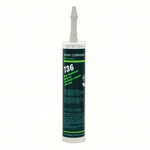 Dow Corning 99179248 Gasket Sealant 736, 10.14 fl oz, Cartridge, Red, For Food and Beverage Processing - KVM Tools Inc.KV53DC27