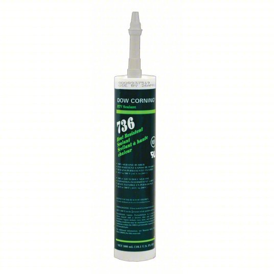 Dow Corning 99179248 Gasket Sealant 736, 10.14 fl oz, Cartridge, Red, For Food and Beverage Processing - KVM Tools Inc.KV53DC27