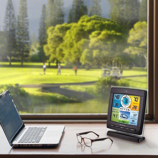 Acurite 01528MCB Wireless Weather Station Iris, Color LCD - KVM Tools Inc.KV53DR02