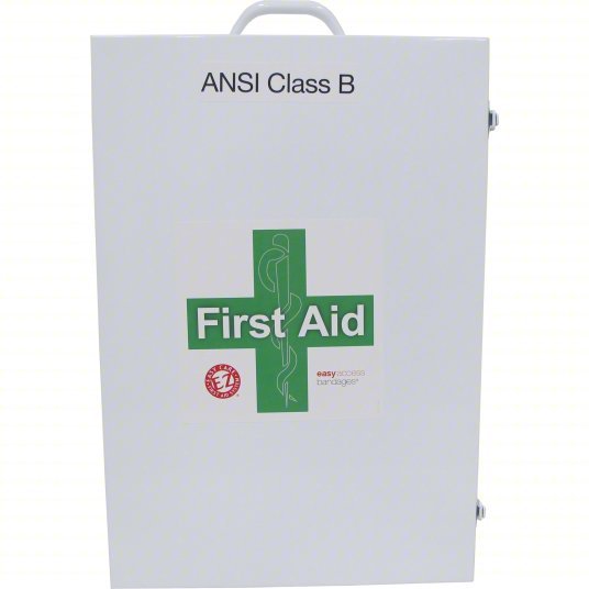 KVM Tools 9999-7502 First Aid Kit and Housing 760 Components, ANSI/ISEA Z308.1-2015, Type I, Class B - KVM Tools Inc.KV53JH01