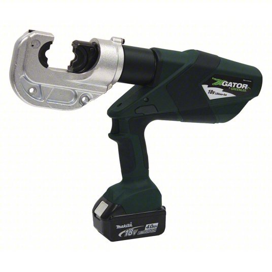 Greenlee EK1240LX11 Cordless Crimping Tool 18 V, Die Head, 750 kcmil Max Copper, For U Dies, C - Head Head - KVM Tools Inc.KV53JH87