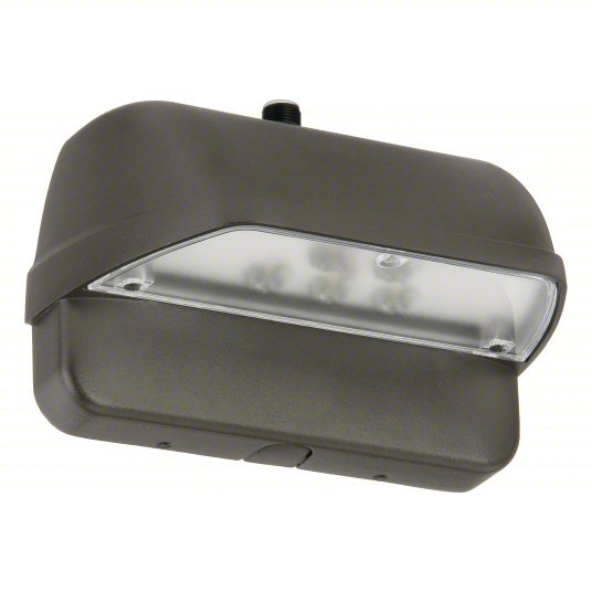 Ip7 7lu Hubbell EXO LNC-7LU-5K-4-1 Wall Pack LED, 1,557 lm, 5000K, 17 W, 120 t ...