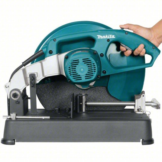 Makita LW1401 Chop Saw 14 in Blade Dia., 3,800 RPM Max. Blade Speed, 5 in Round Cut Capacity @ 0 Deg. - KVM Tools Inc.KV53YK07